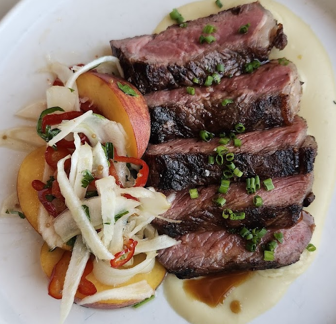 Bayberry Garden Restaurant signature dishes Long Bone Short RibFlank SteakFried Chicken